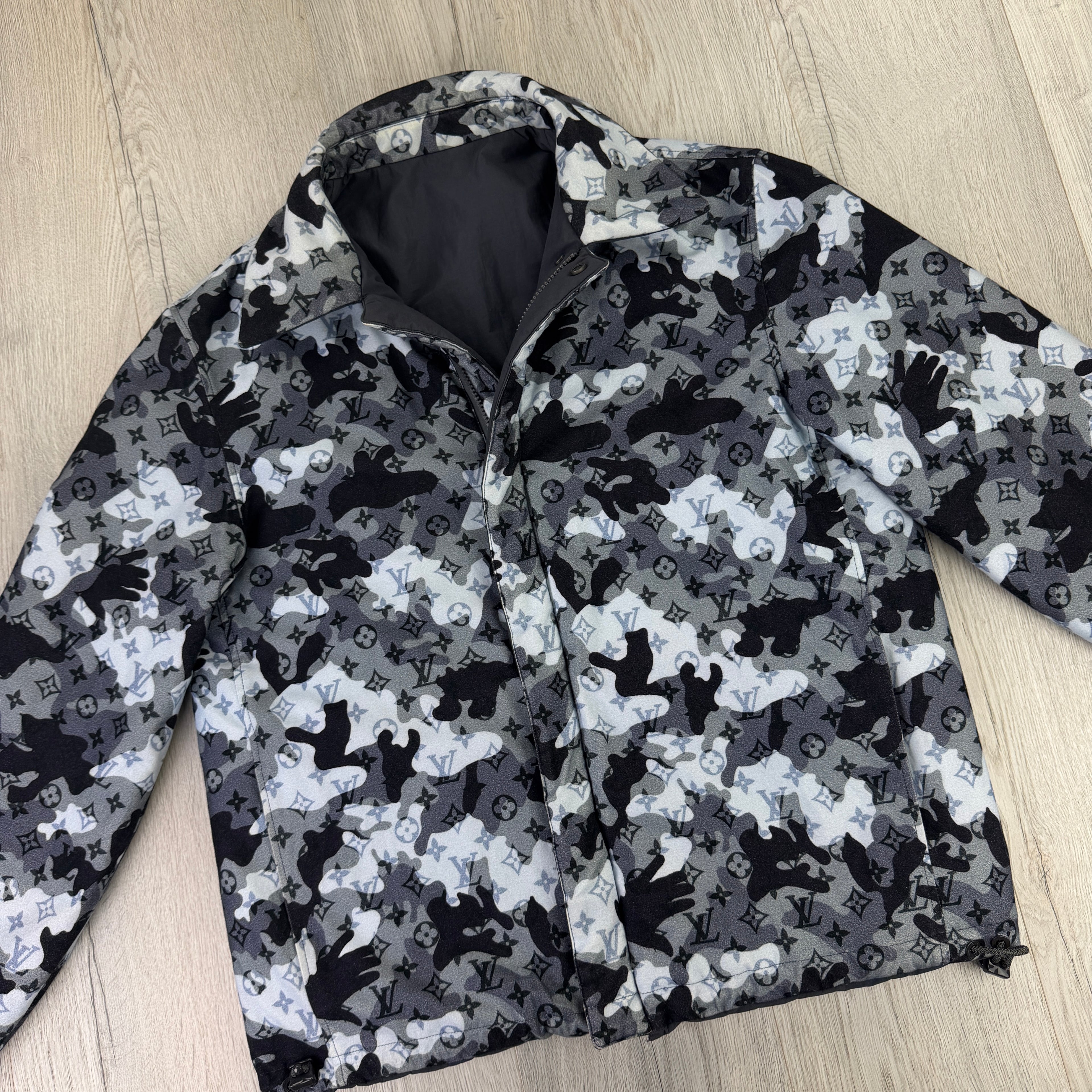 Louis Vuitton Men’s Monogram Reversible Camo Bomber Jacket - 50 (M/L)