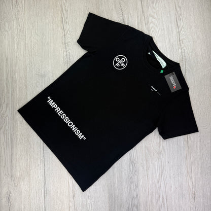 Off White Men’s Black T-shirt - Large