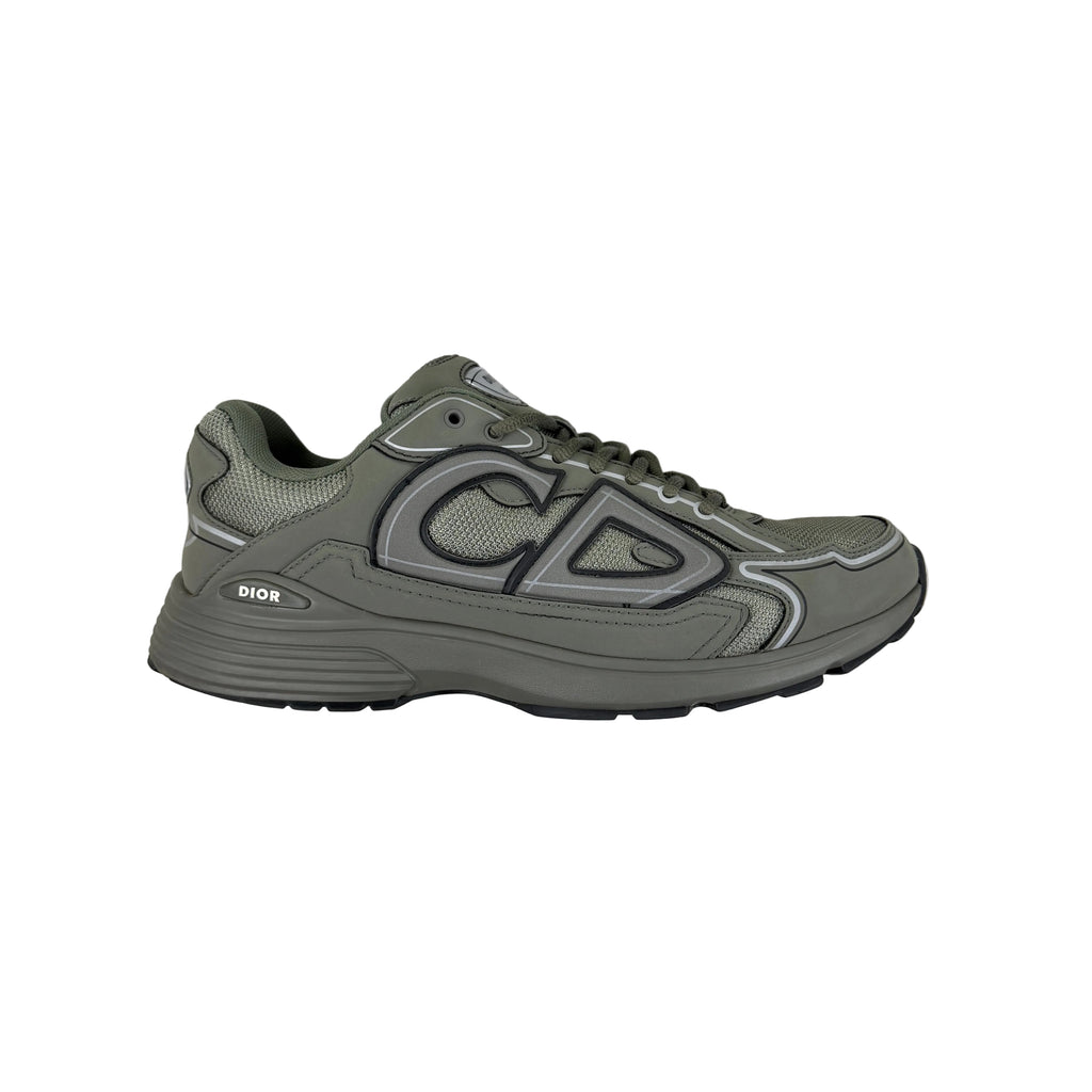 Dior B30 Men’s Khaki CD Mesh Trainers - 45 (Fit Uk 11)