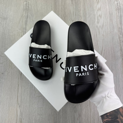 Givenchy Men’s Black Sliders