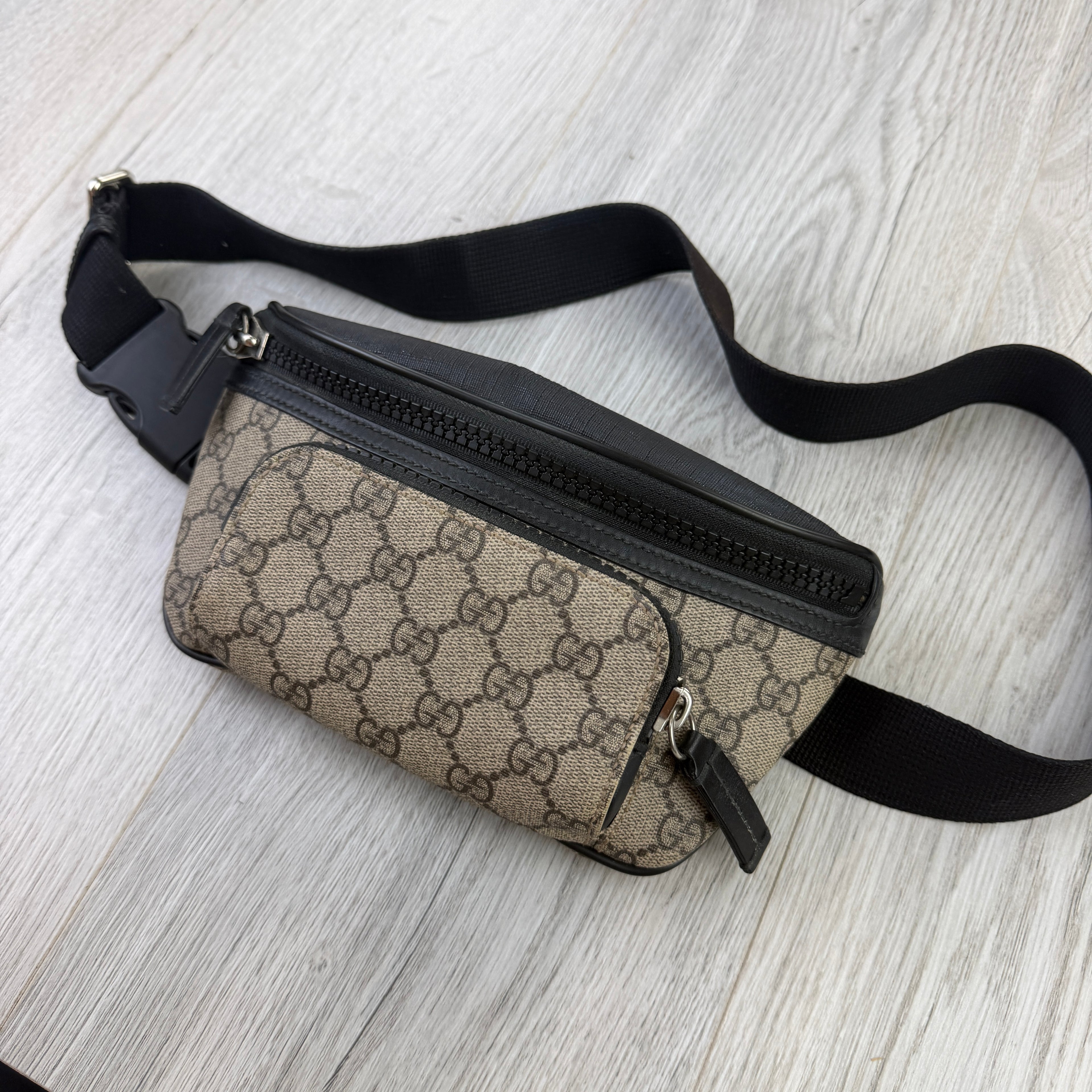 Gucci Beige GG Classic Belt Bag
