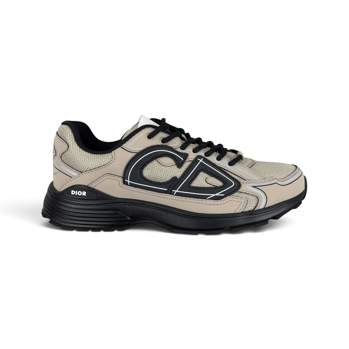 Dior B30 Men’s Beige / Black Trainers - 42 (Uk 8)