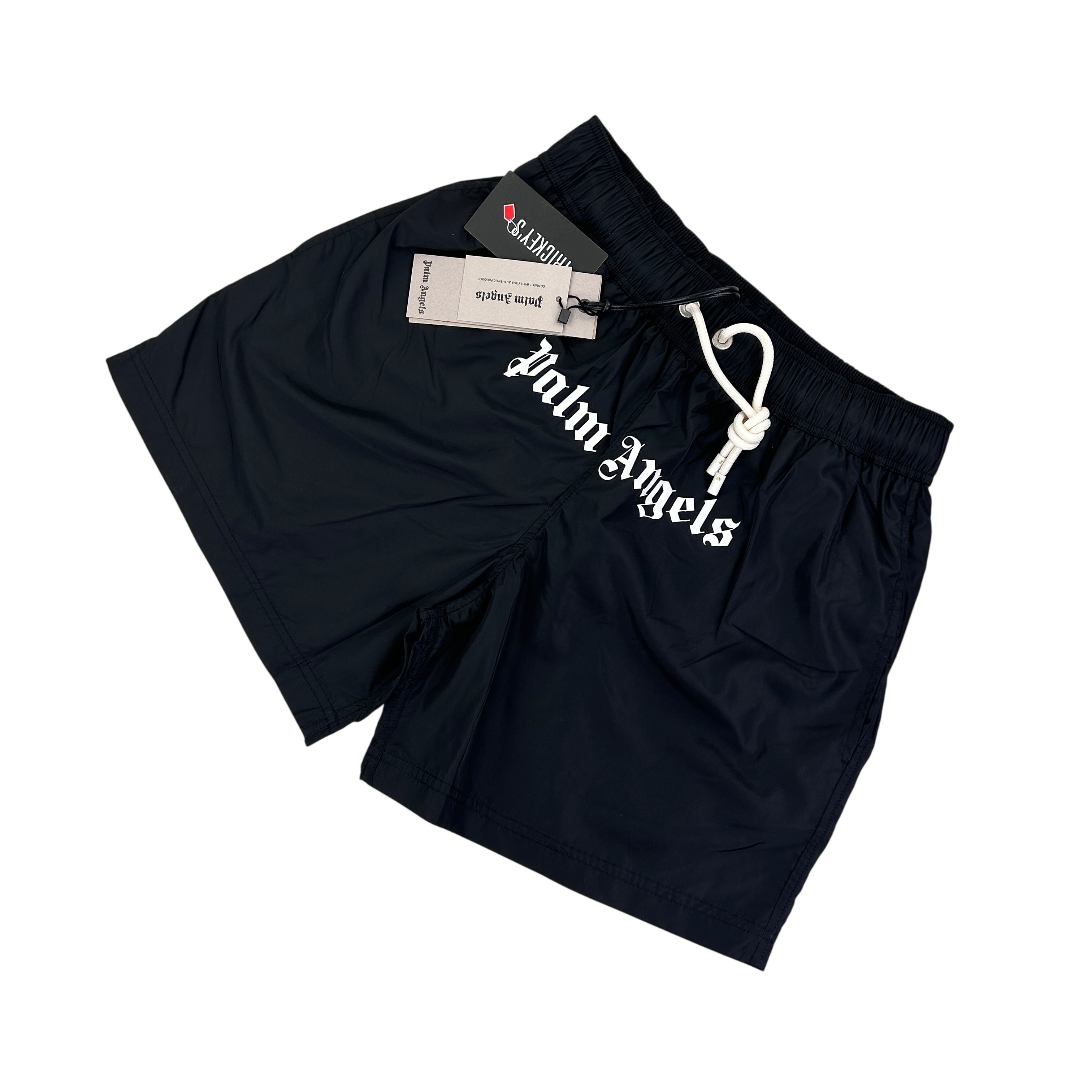 Palm Angels Men’s Black Swim Shorts