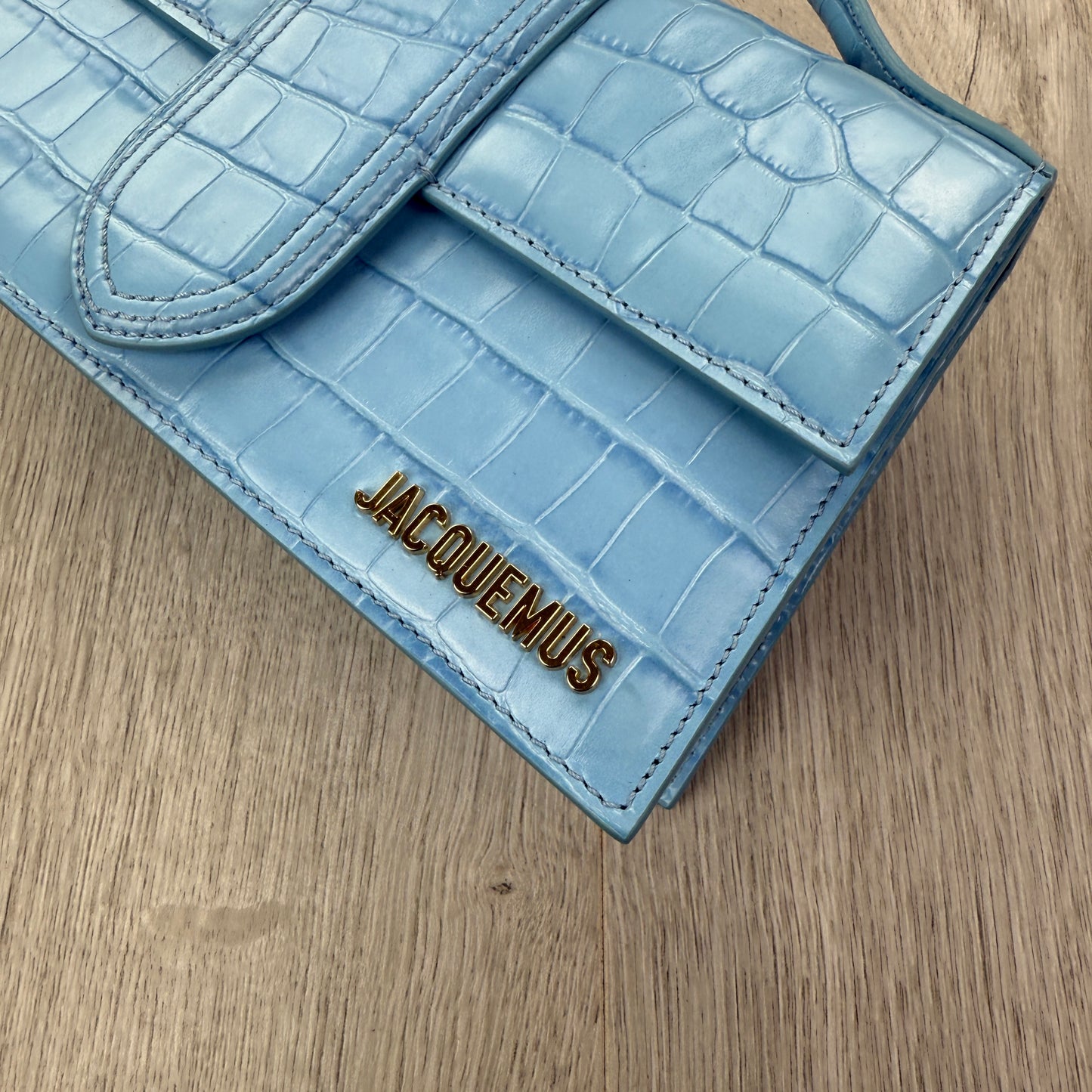 Jacquemus Women’s Baby Blue Large Bambino Bag