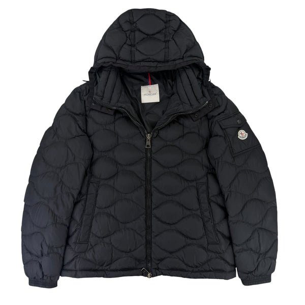 Moncler Men’s Morandieres Giubbotto Black Puffer Jacket - Size 5
