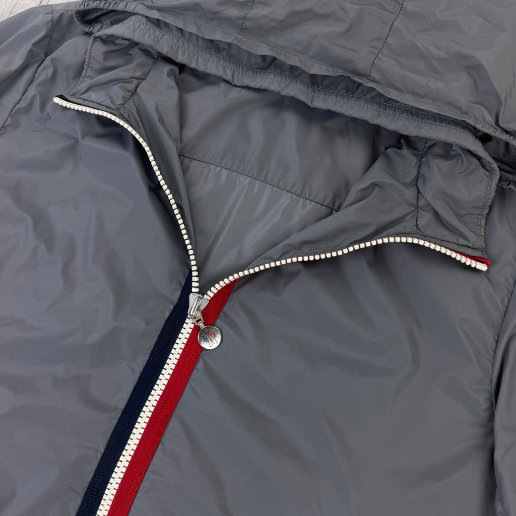 Moncler Keralle Men’s Grey Zip-up Windbreaker Jacket - Size 5
