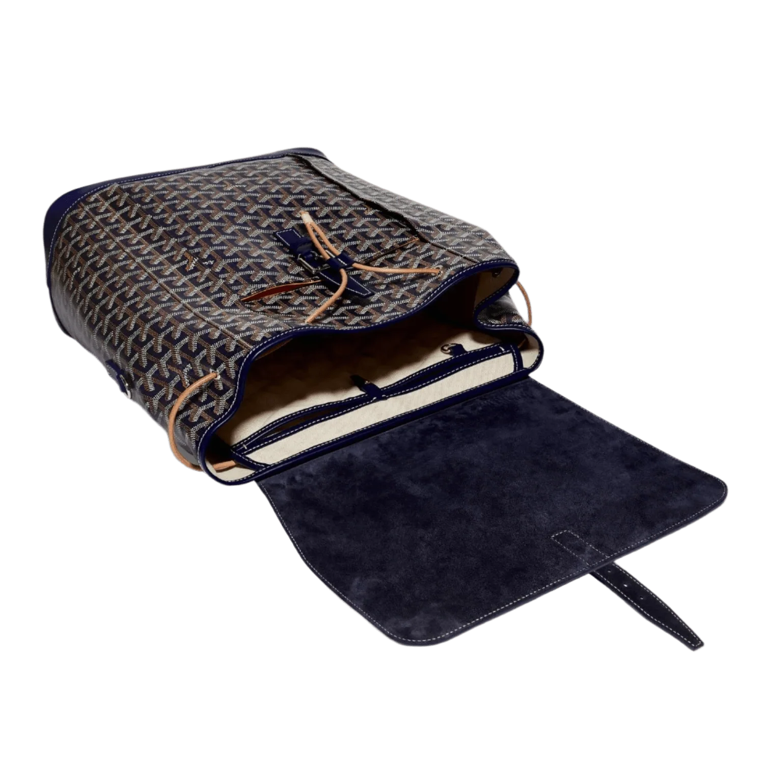 Goyard Alpin MM Backpack Navy