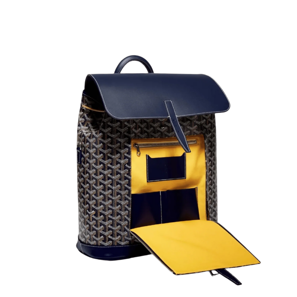 Goyard Alpin MM Backpack Navy