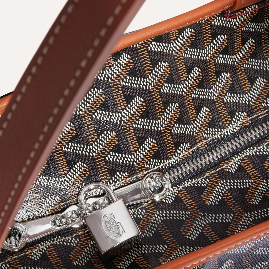 Goyard Artois GM Bag Black Tan
