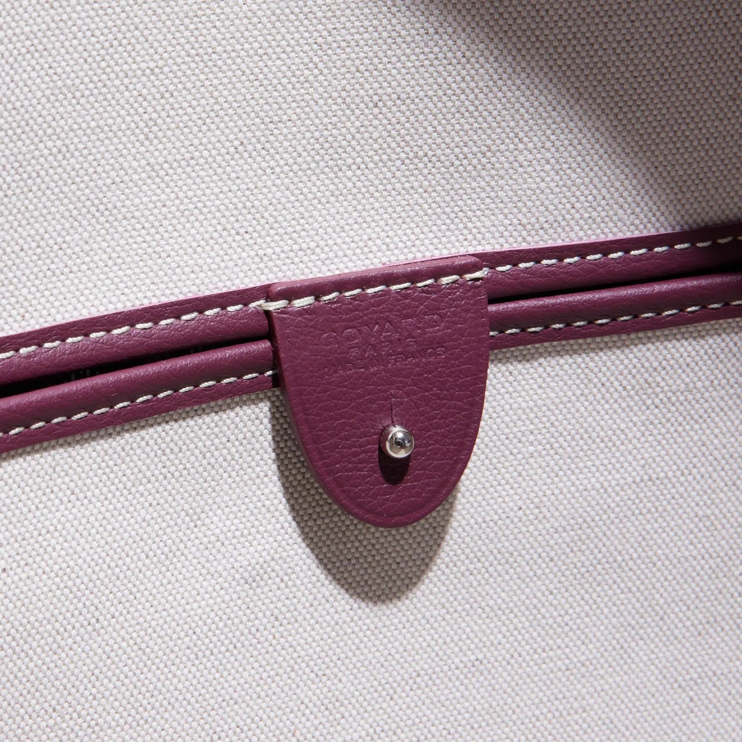 Goyard Artois GM Bag Burgundy