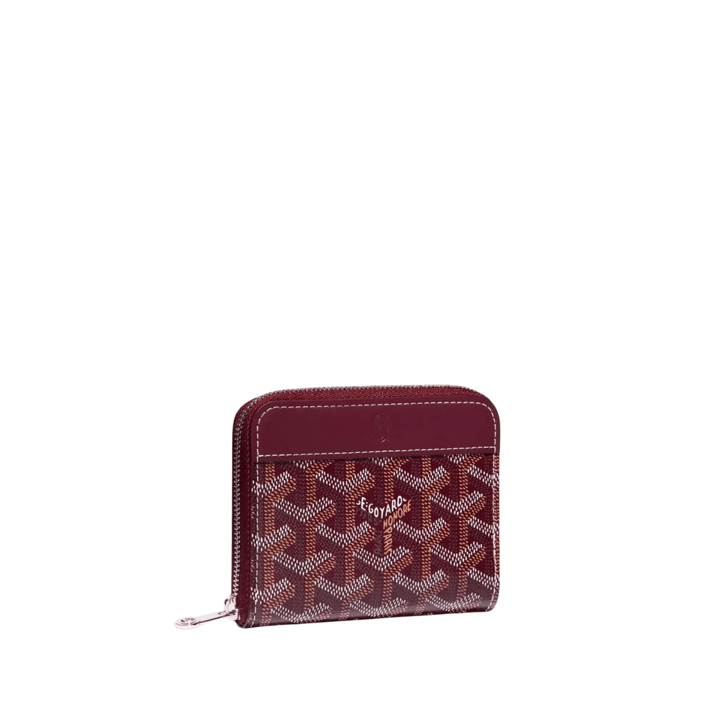 Goyard Matignon PM Wallet Burgundy
