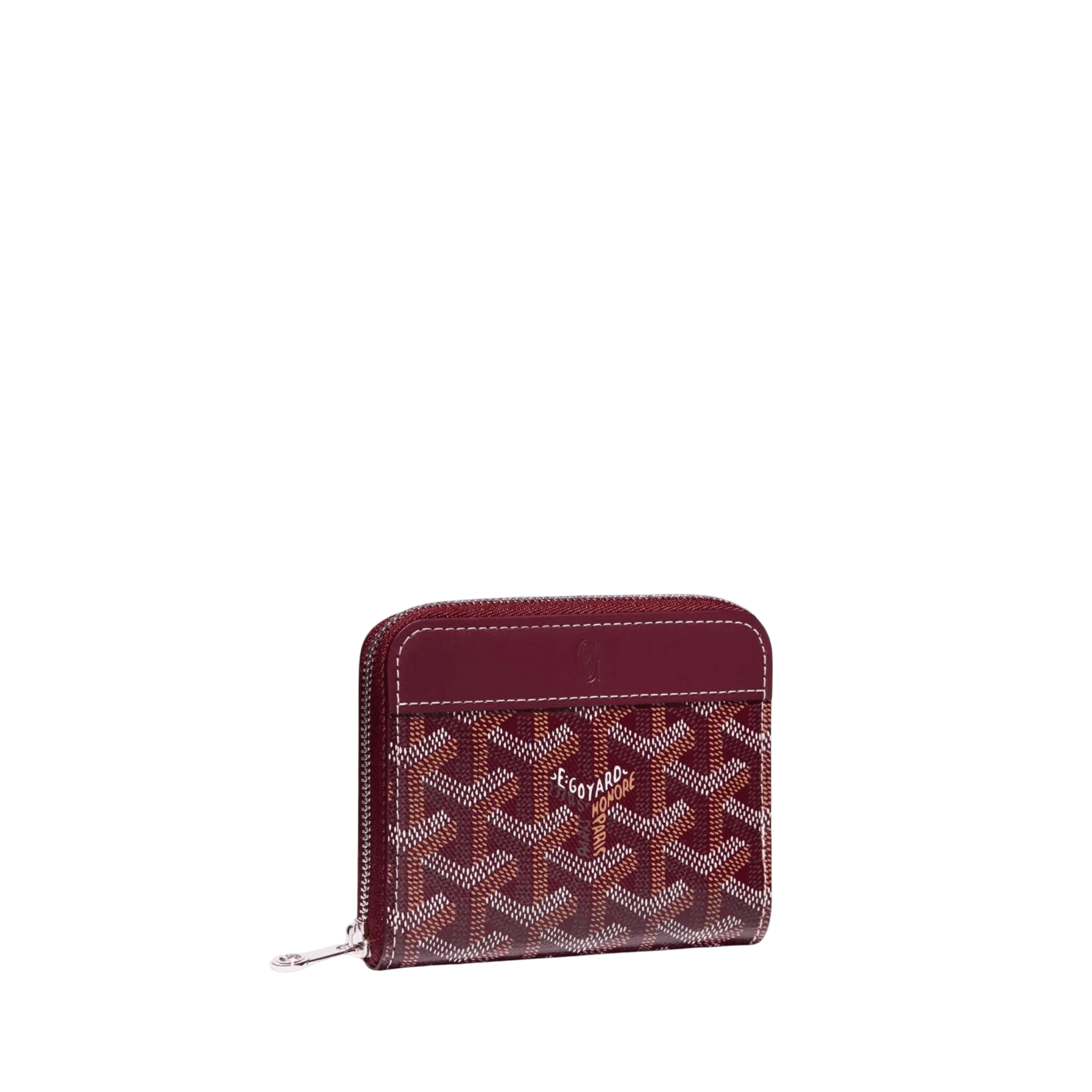 Goyard Matignon PM Wallet Burgundy