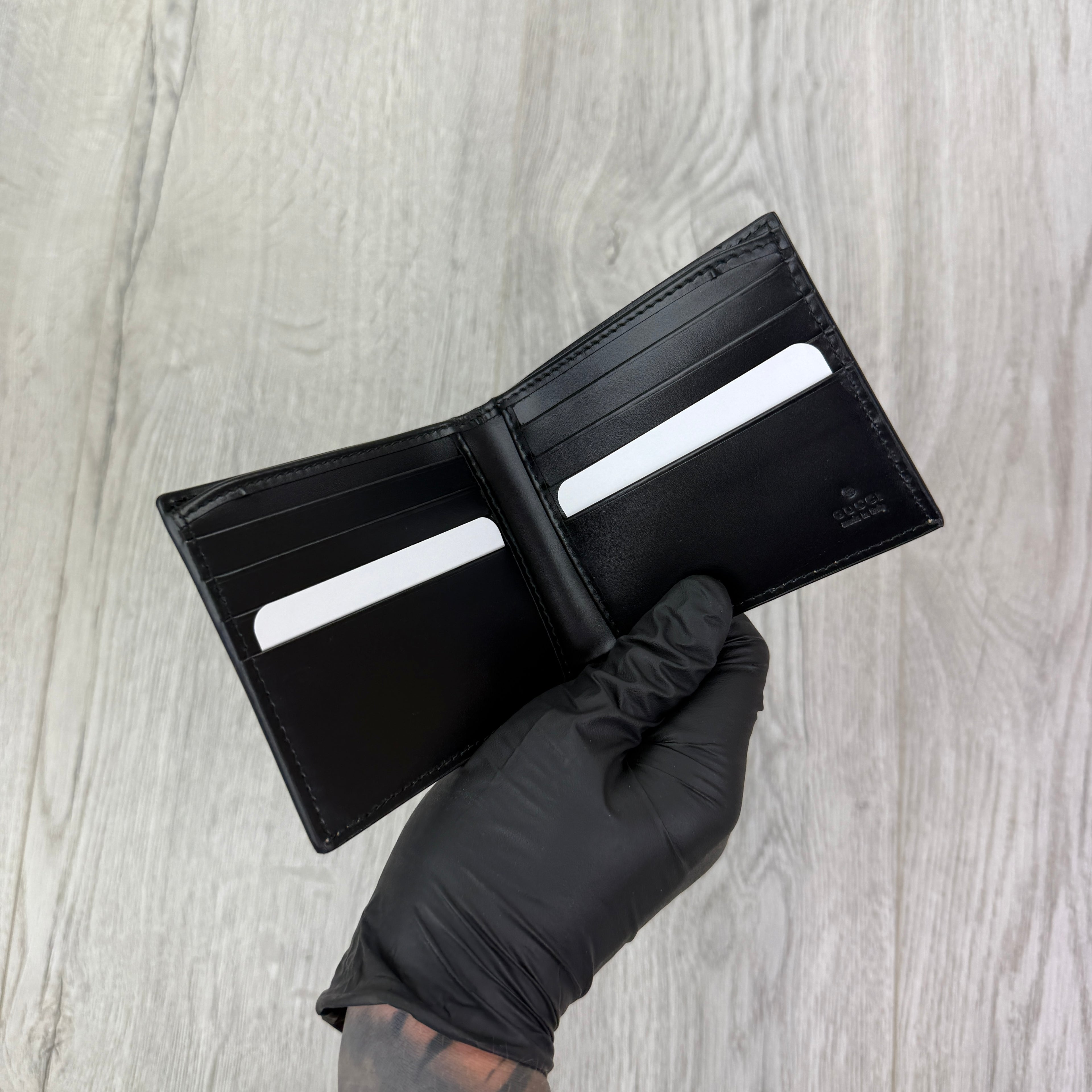 Gucci Men’s GG Supreme Kingsnake Wallet