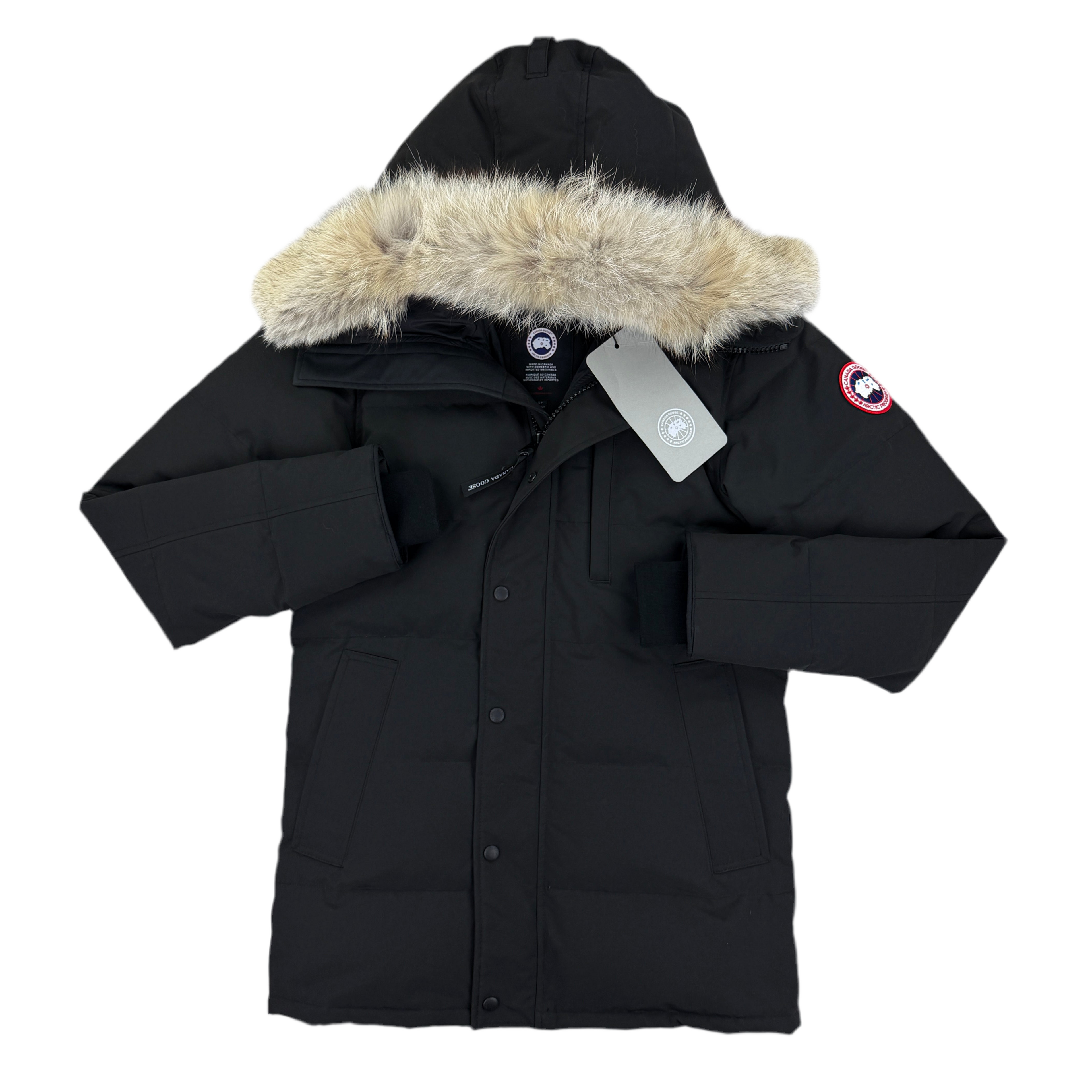 Canada Goose Men’s Black Carson Parker Jacket - Small