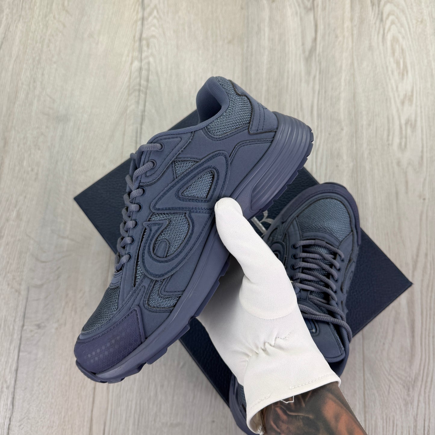 Dior x Stone Island B30 Men’s Blue Trainers - 41 (Uk 7)