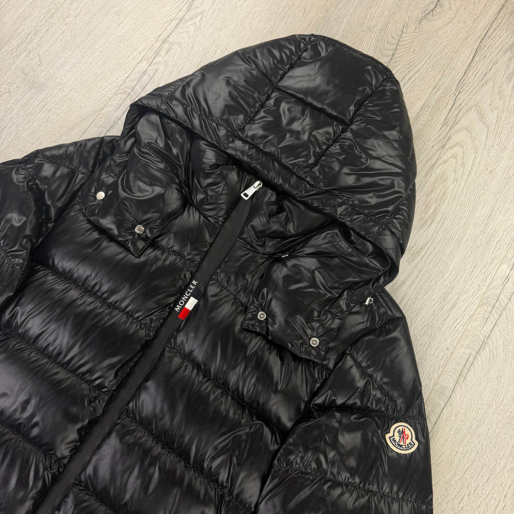 Moncler Men’s Cuvellier Giubbotto Black Puffer Jacket - Size 3