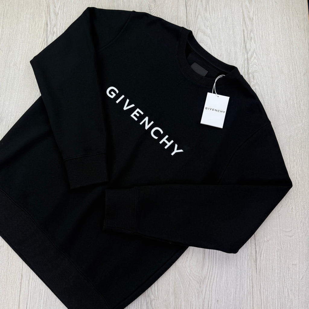Givenchy Men’s Black Cotton Full Tracksuit - Large