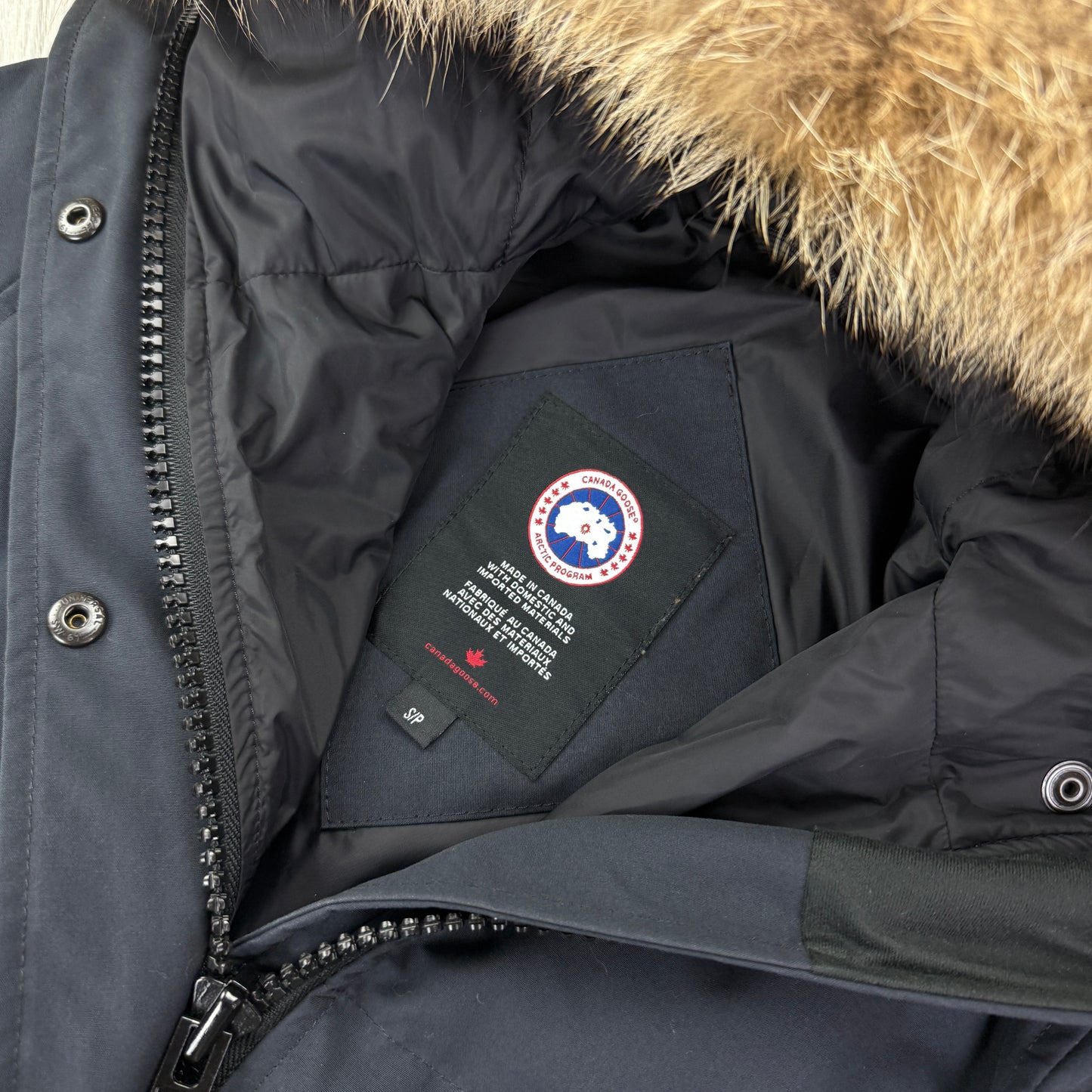 Canada Goose Women’s Navy Shelburne Parker Jacket - Small