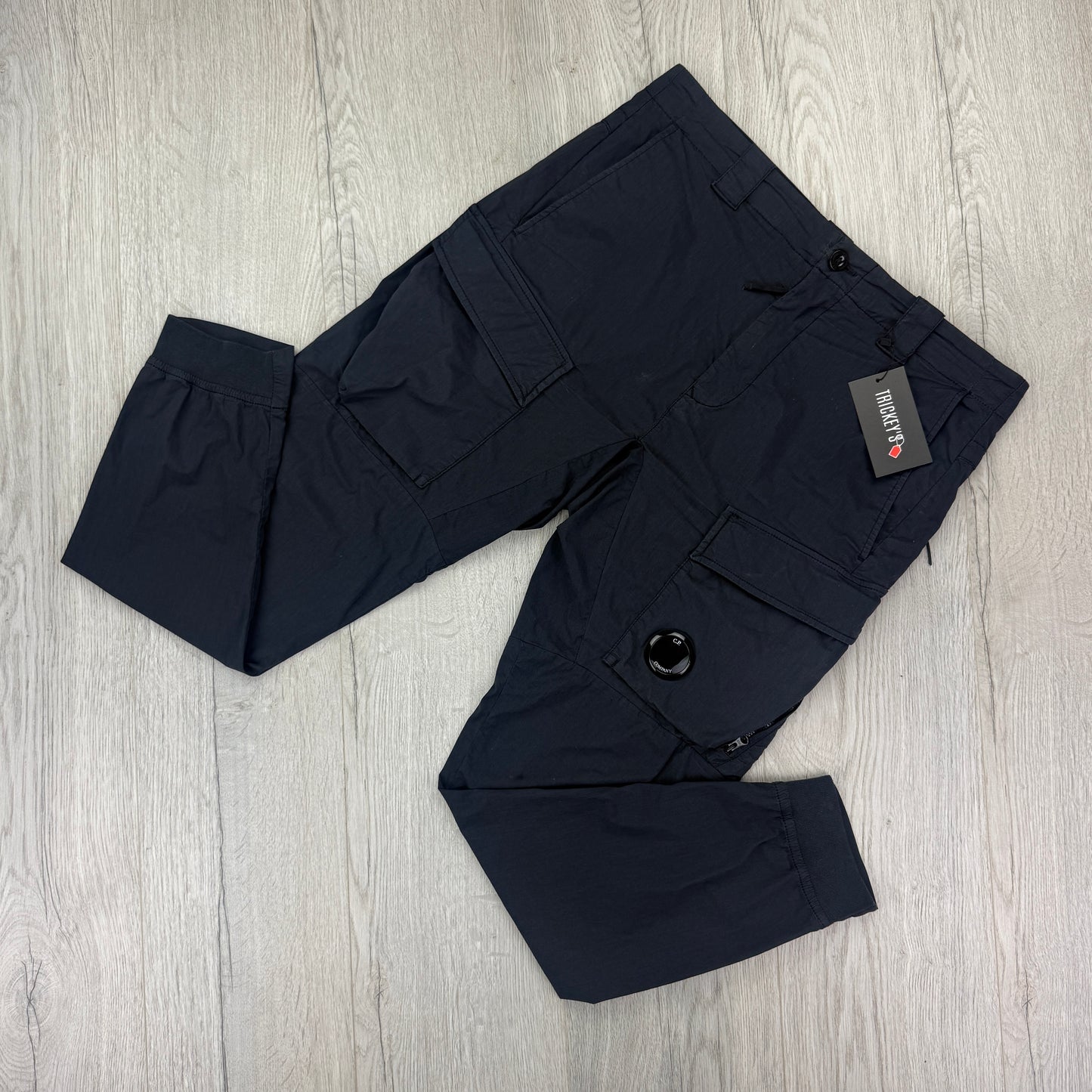Cp Company Navy Cargo Trousers - 46 (Uk 33/34)