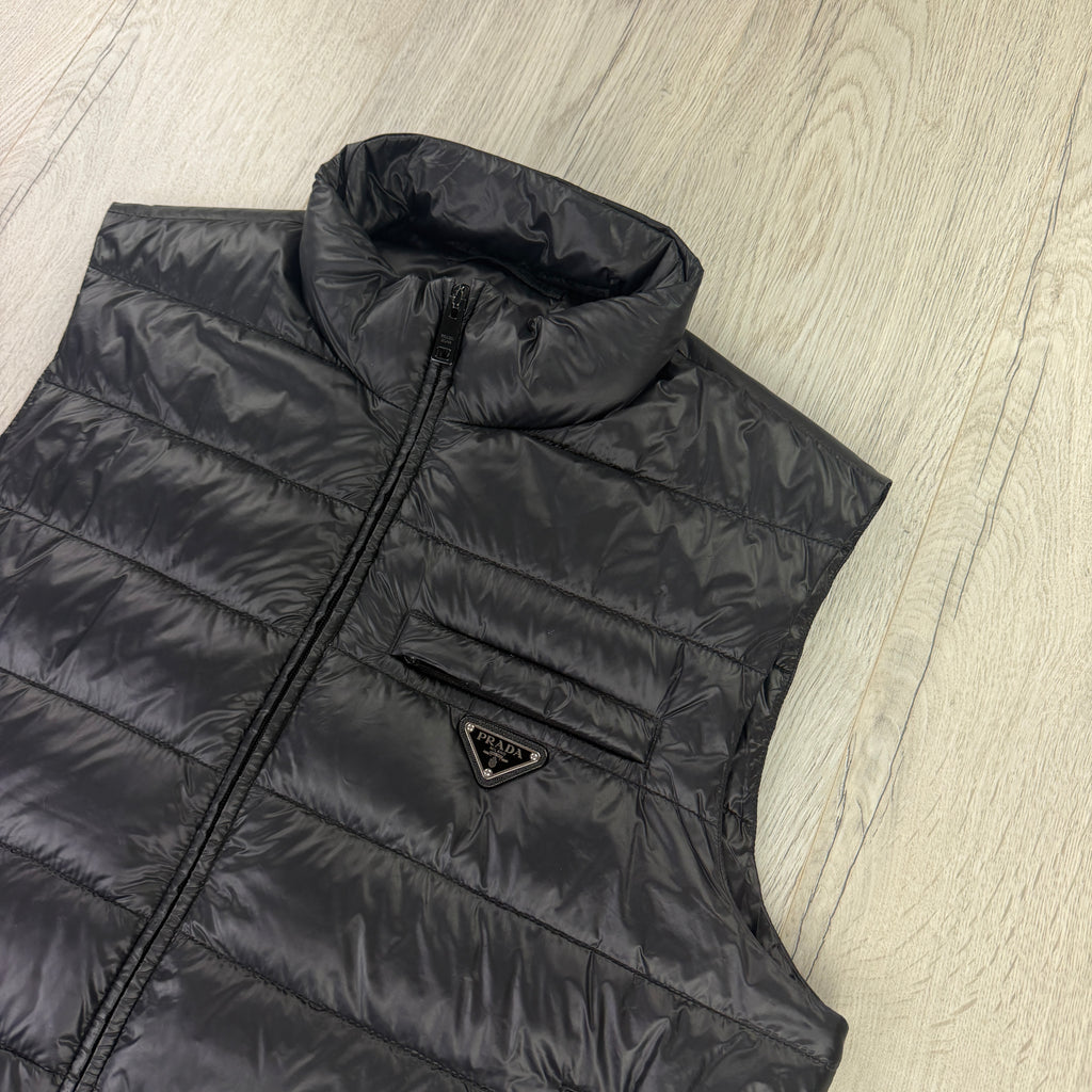 Prada Men’s Black Vest Gilet - 50 (M/L)