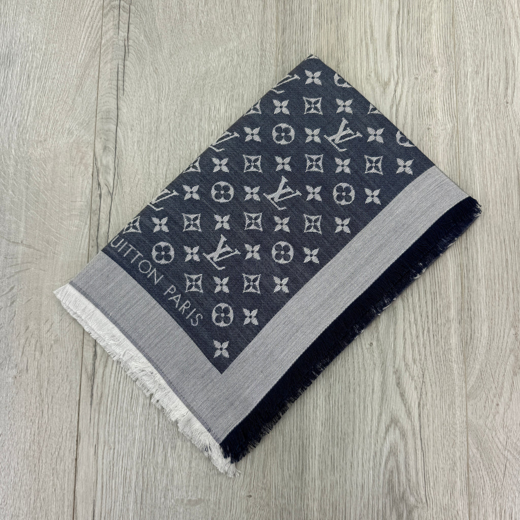 Louis Vuitton Shawls Monogram Shine Style Scarf