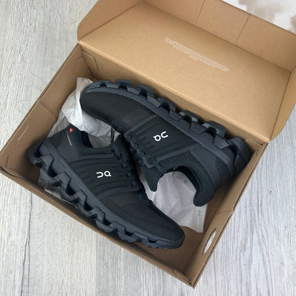 On Running Cloudswift 3 Black Trainers
