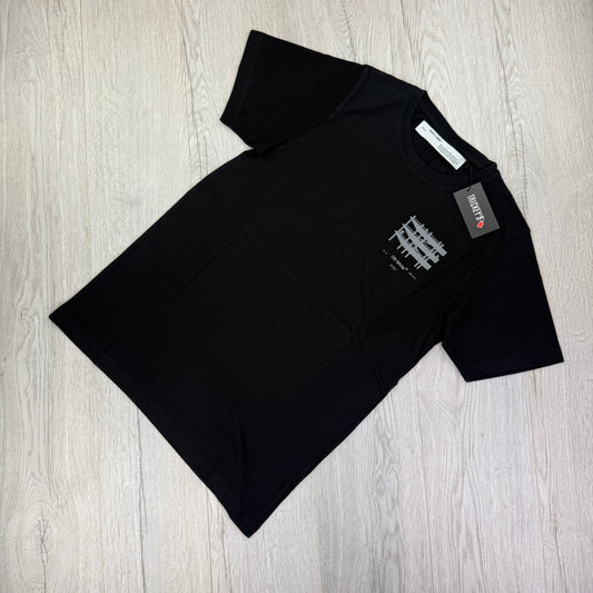 Off White Men’s Black T-shirt - Large