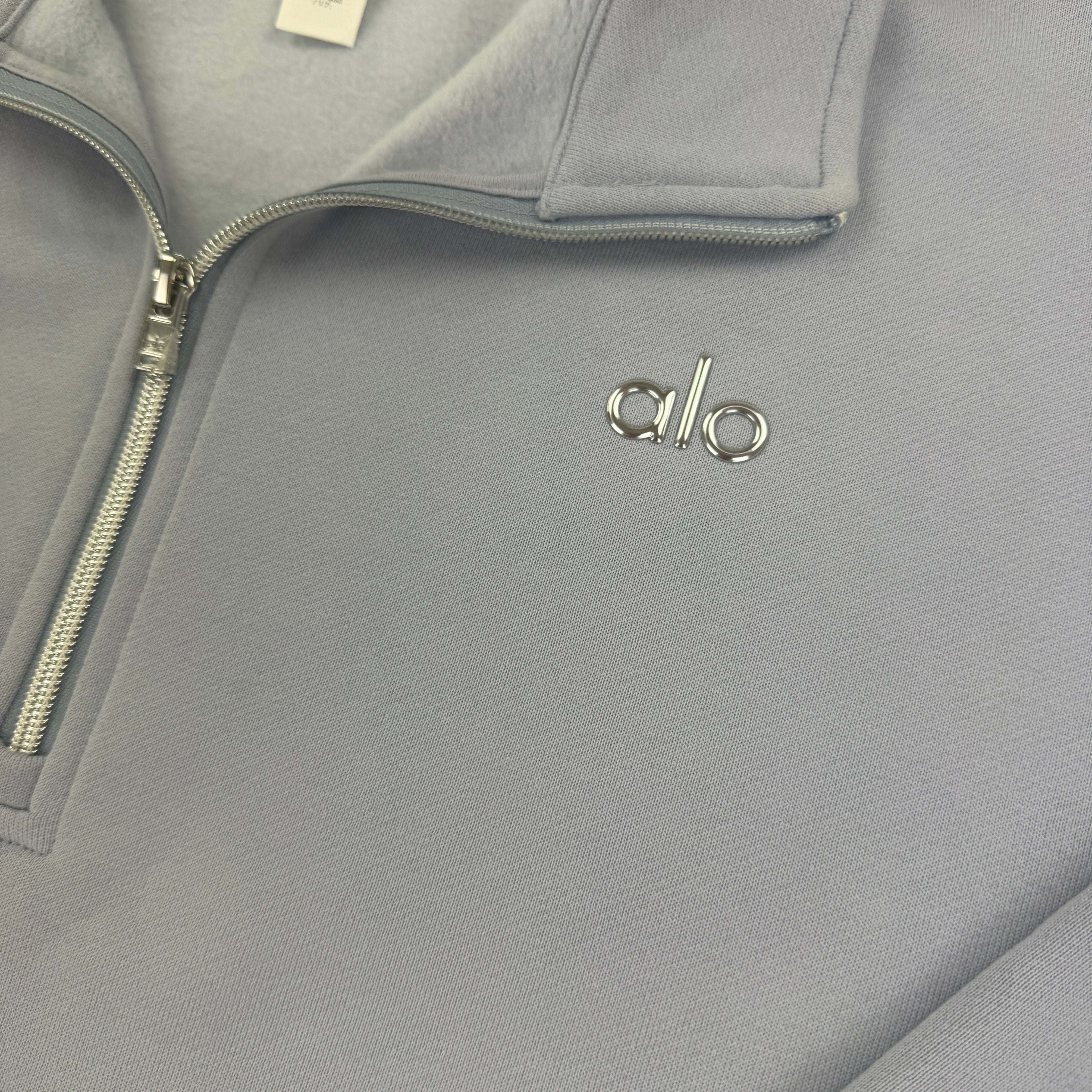 Alo Men’s Baby Blue 1/4 Zip Fleece