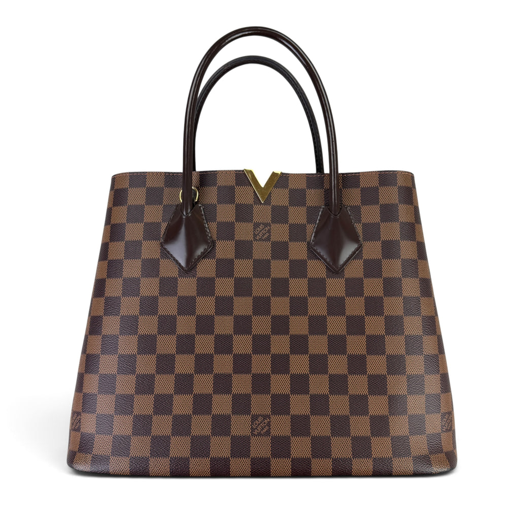 Louis Vuitton Women’s Kensington Handbag Damier Tote Bag