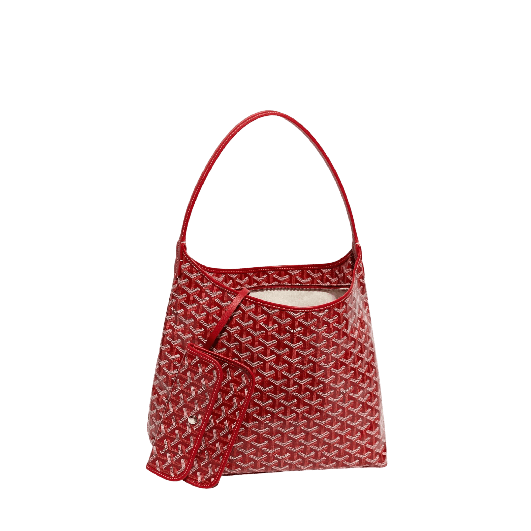 Goyard Boheme Hobo Bag Red
