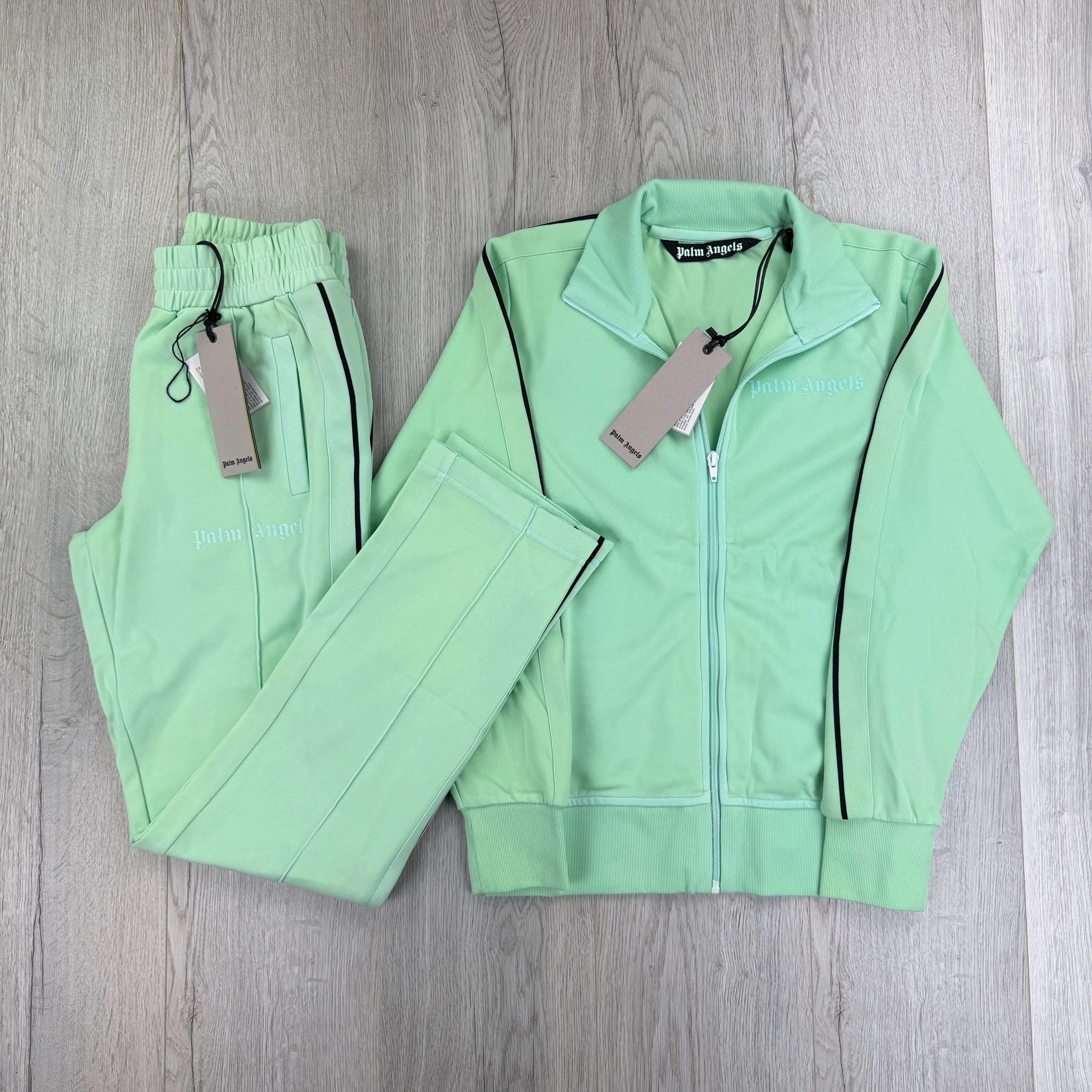 Palm Angels Men’s Green Full Tracksuit