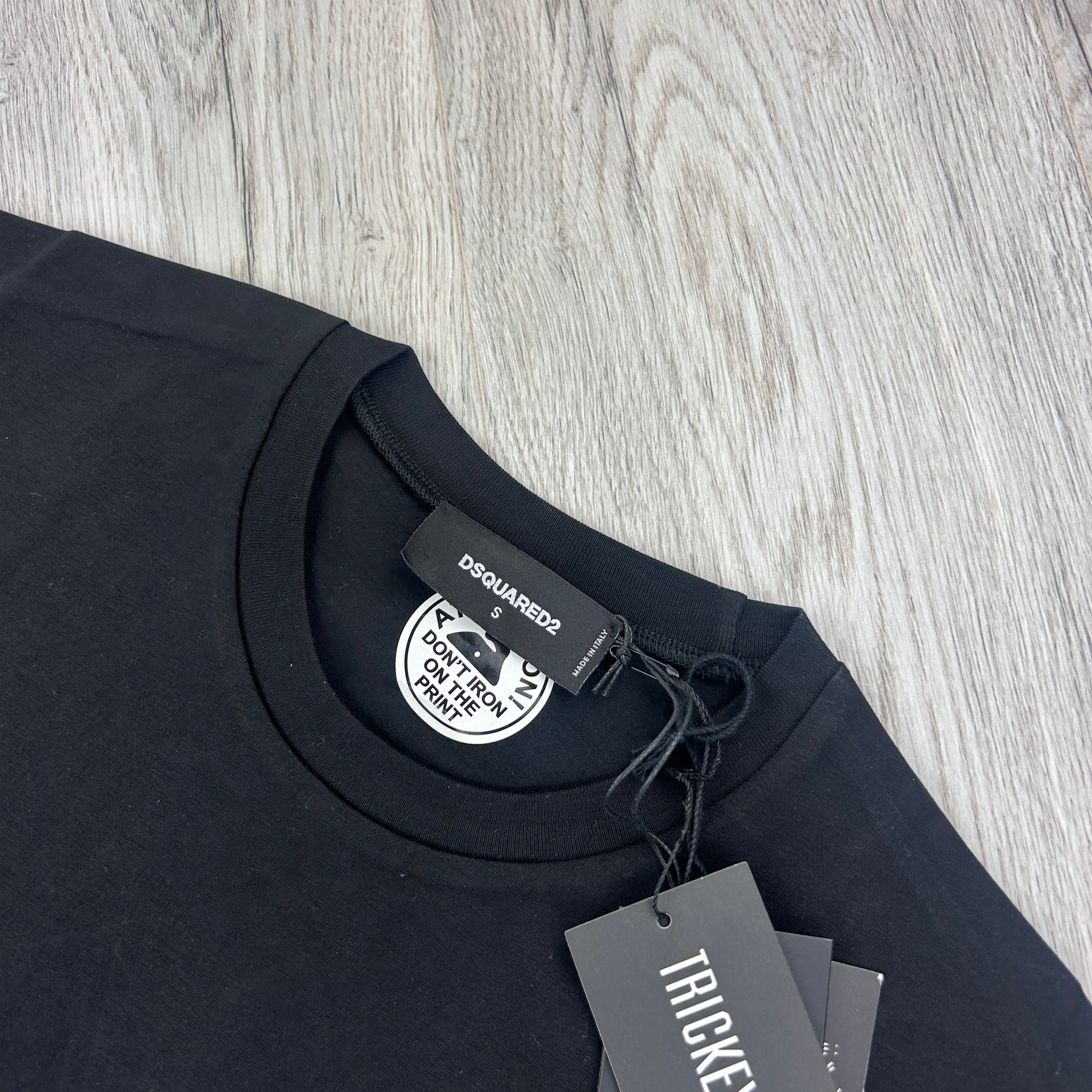 Dsquared2 Men’s ‘ICON’ Black T-shirt