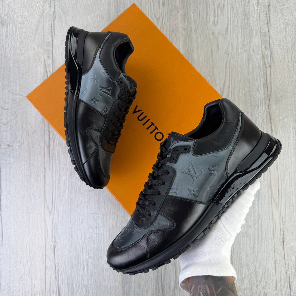 Louis Vuitton Men’s Black Run Away Trainers - Uk 9.5 (Fit 10)