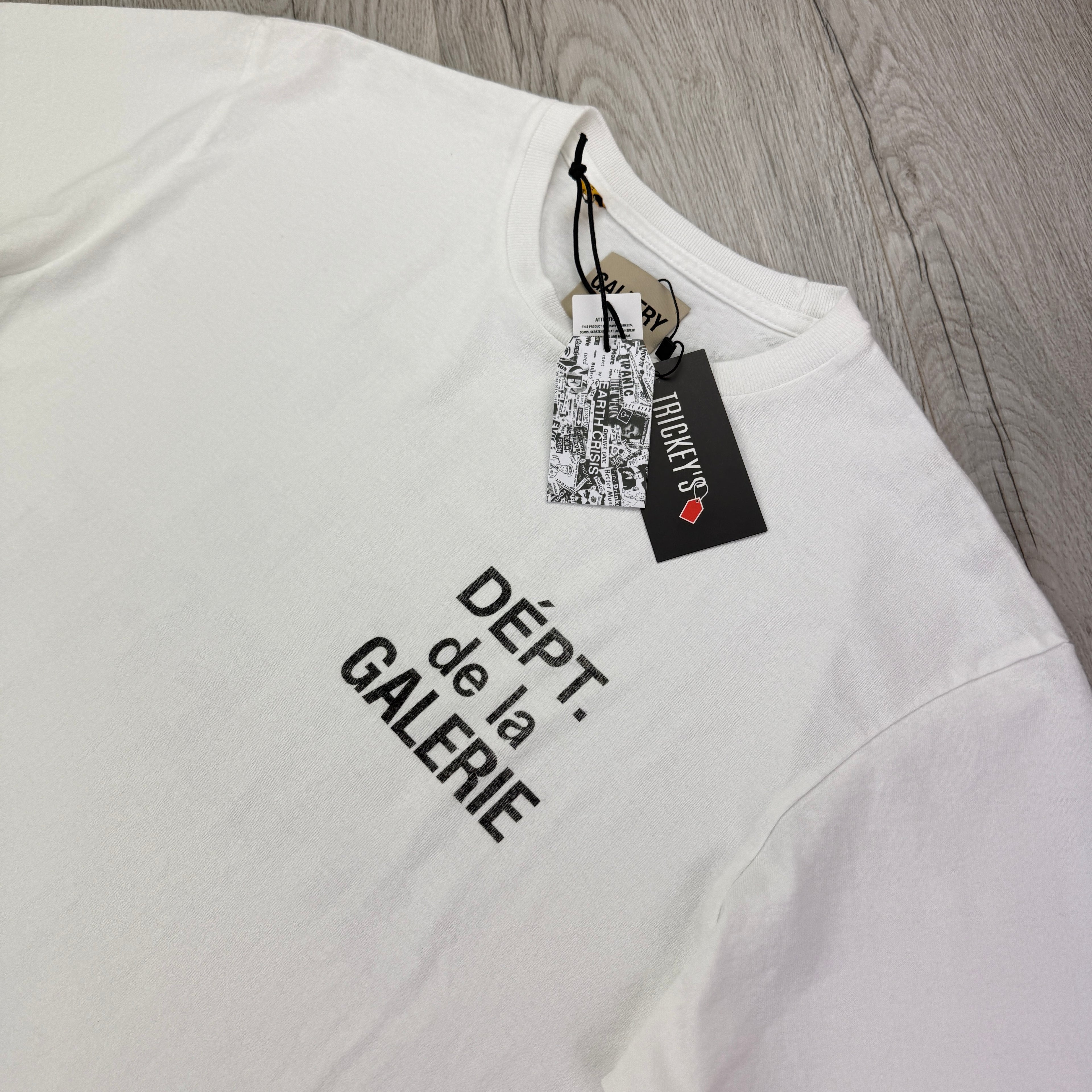 Gallery Dept Men’s White T-shirt - Oversized