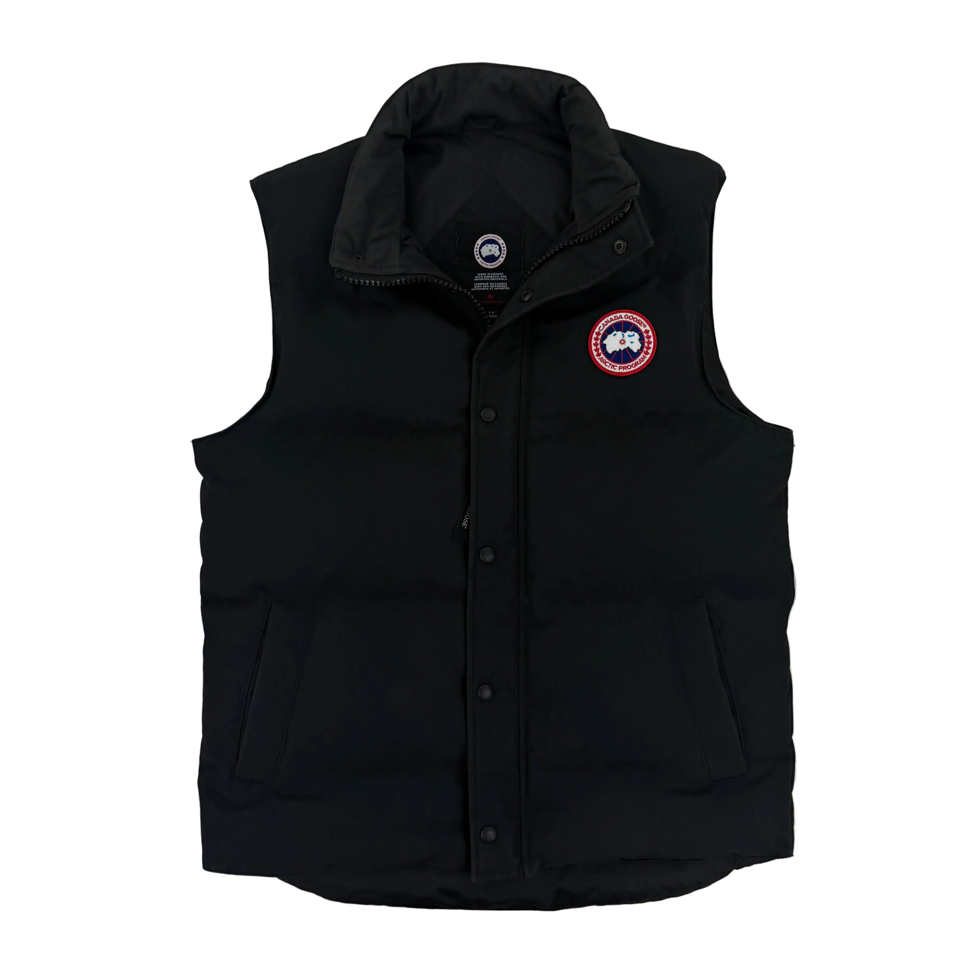 Canada Goose Men’s Black Bodywarmer - Large