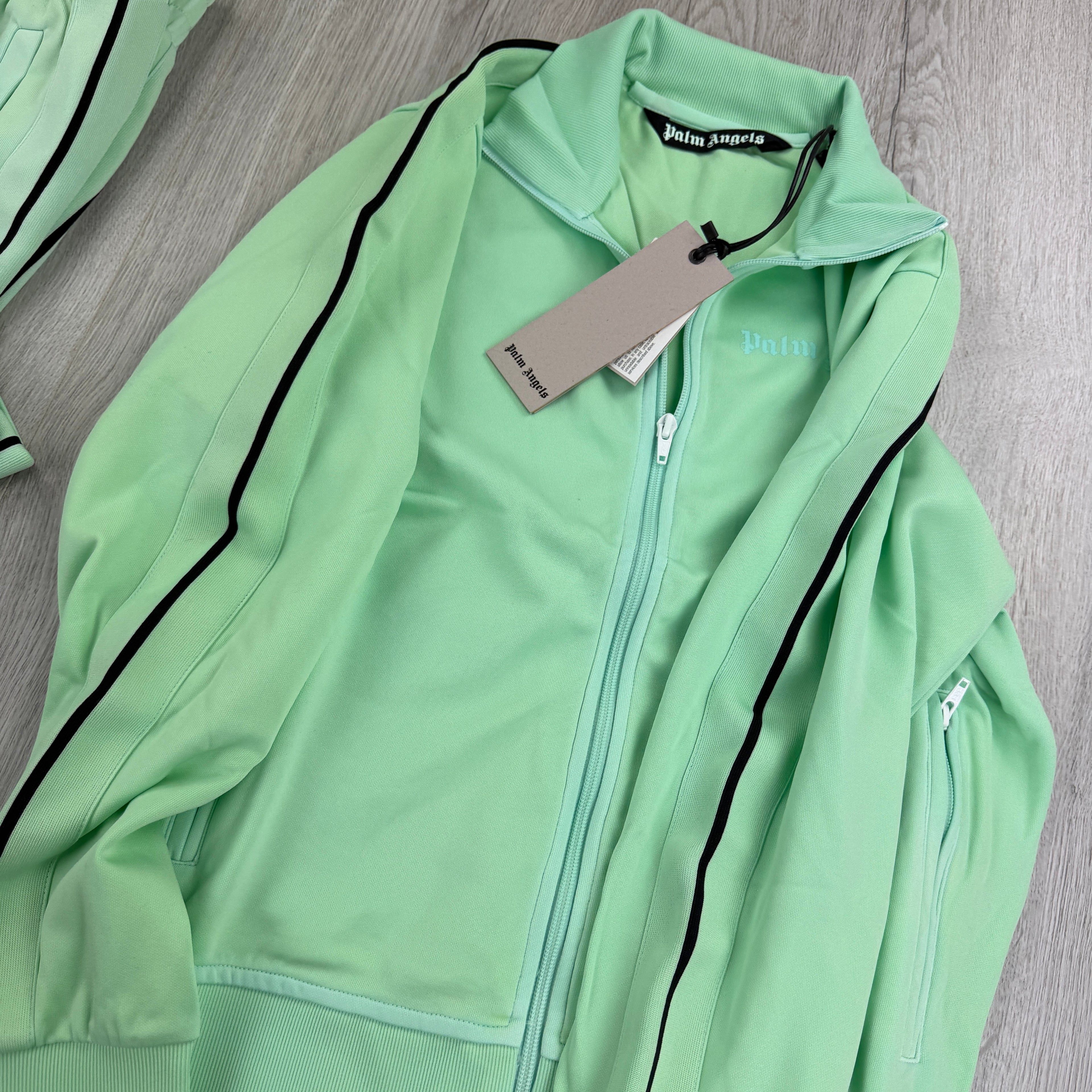 Palm Angels Men’s Green Full Tracksuit
