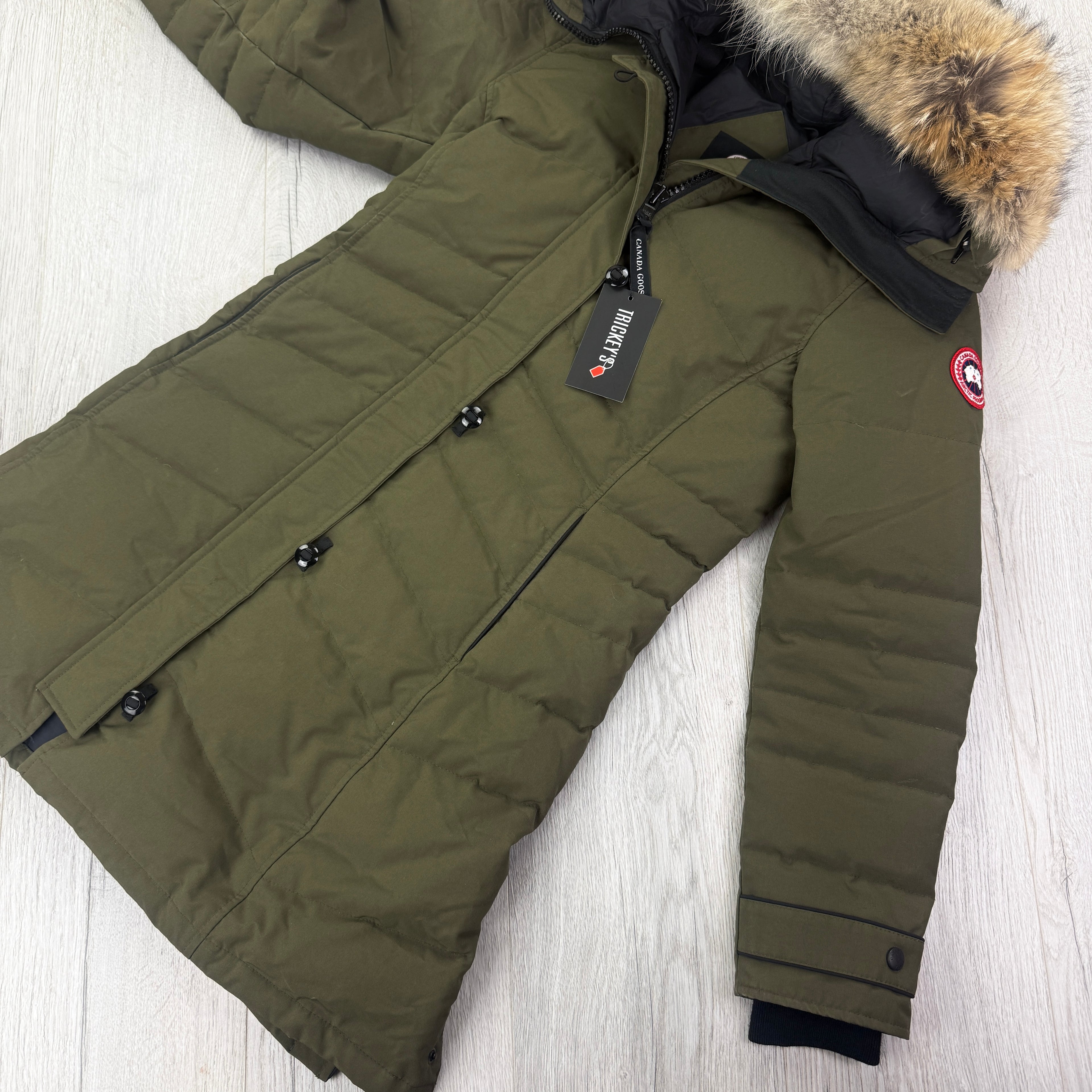 Canada Goose Women’s Khaki Green Loretta Jacket - XS