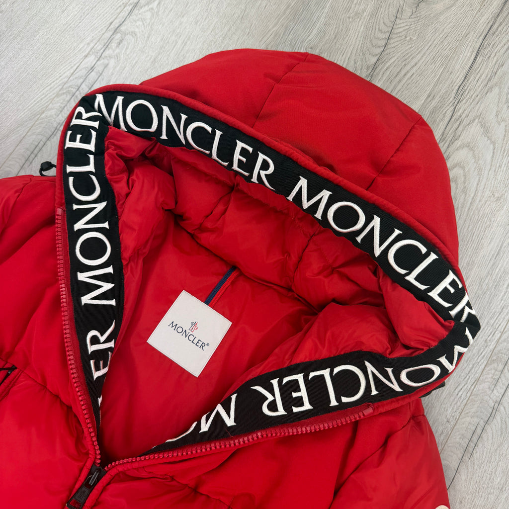 Moncler Men’s Montclar Red Down Jacket - Size 4