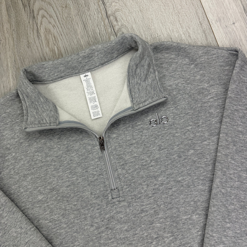Alo Men’s Grey Full Tracksuit Relaxed Fit