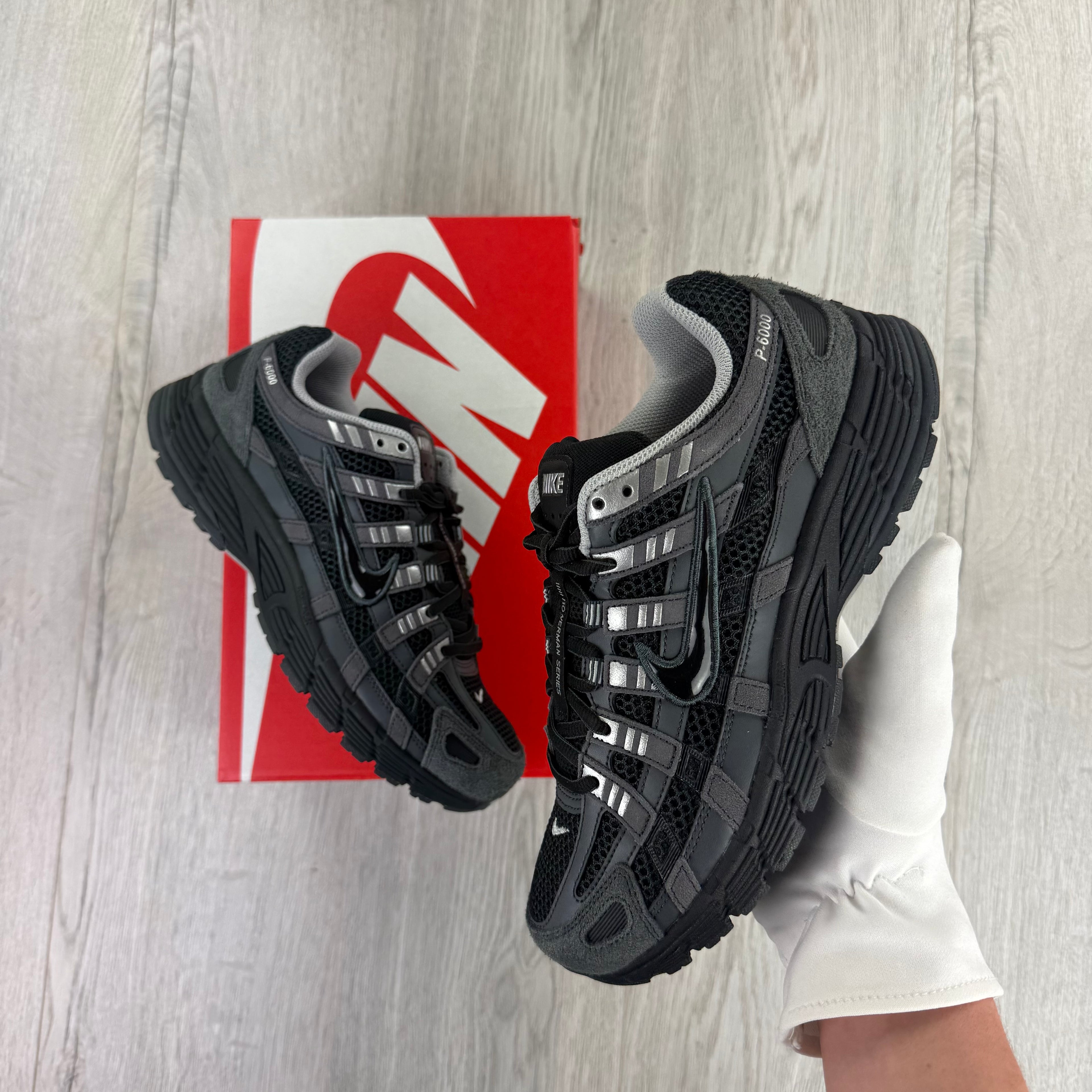 Nike P6000 Men’s Anthracite Black/Chrome Trainers
