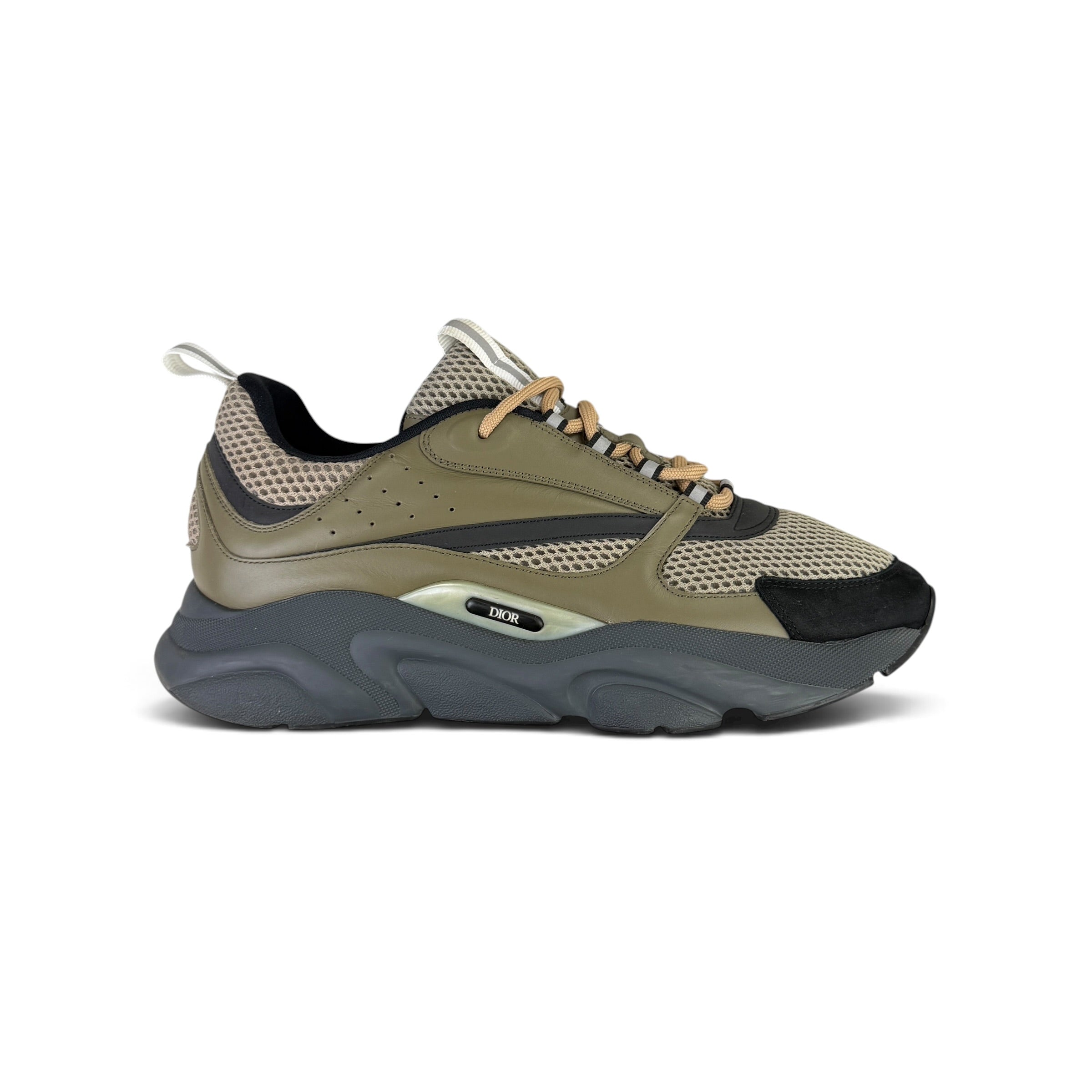 Dior B22 Men’s Khaki Green Trainers - 45 (Uk 10/10.5)