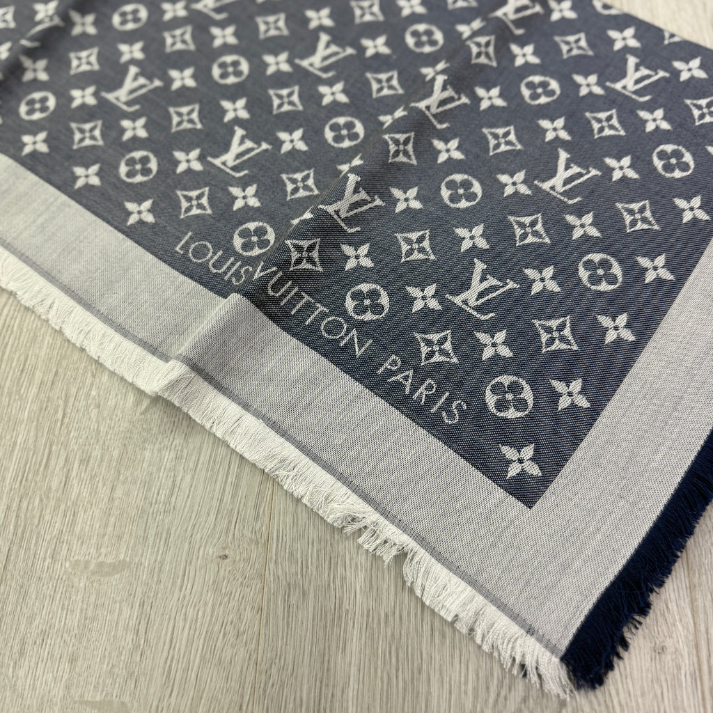 Louis Vuitton Shawls Monogram Shine Style Scarf
