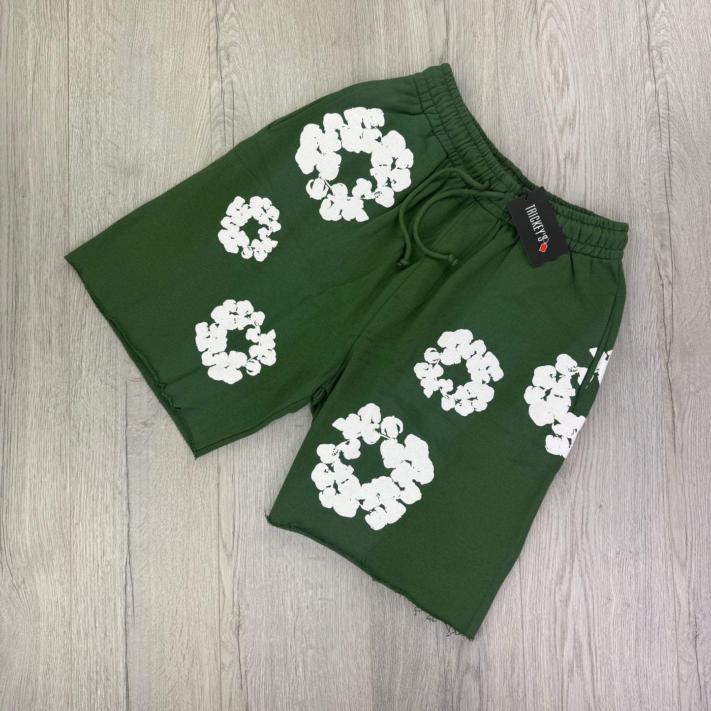 Denim Tears Men’s Green Shorts