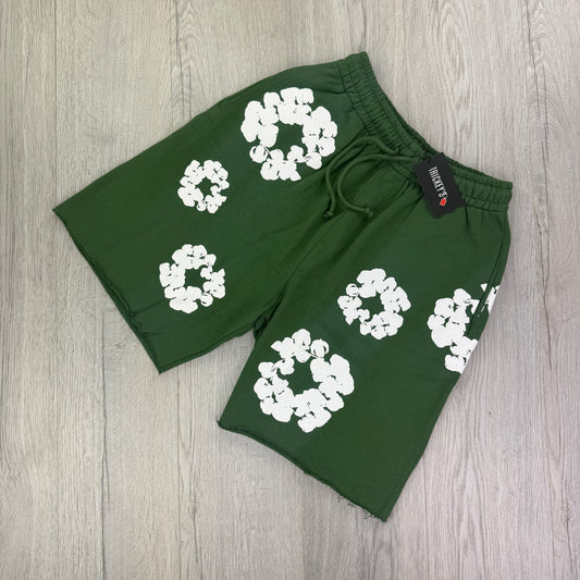 Denim Tears Men’s Green Shorts