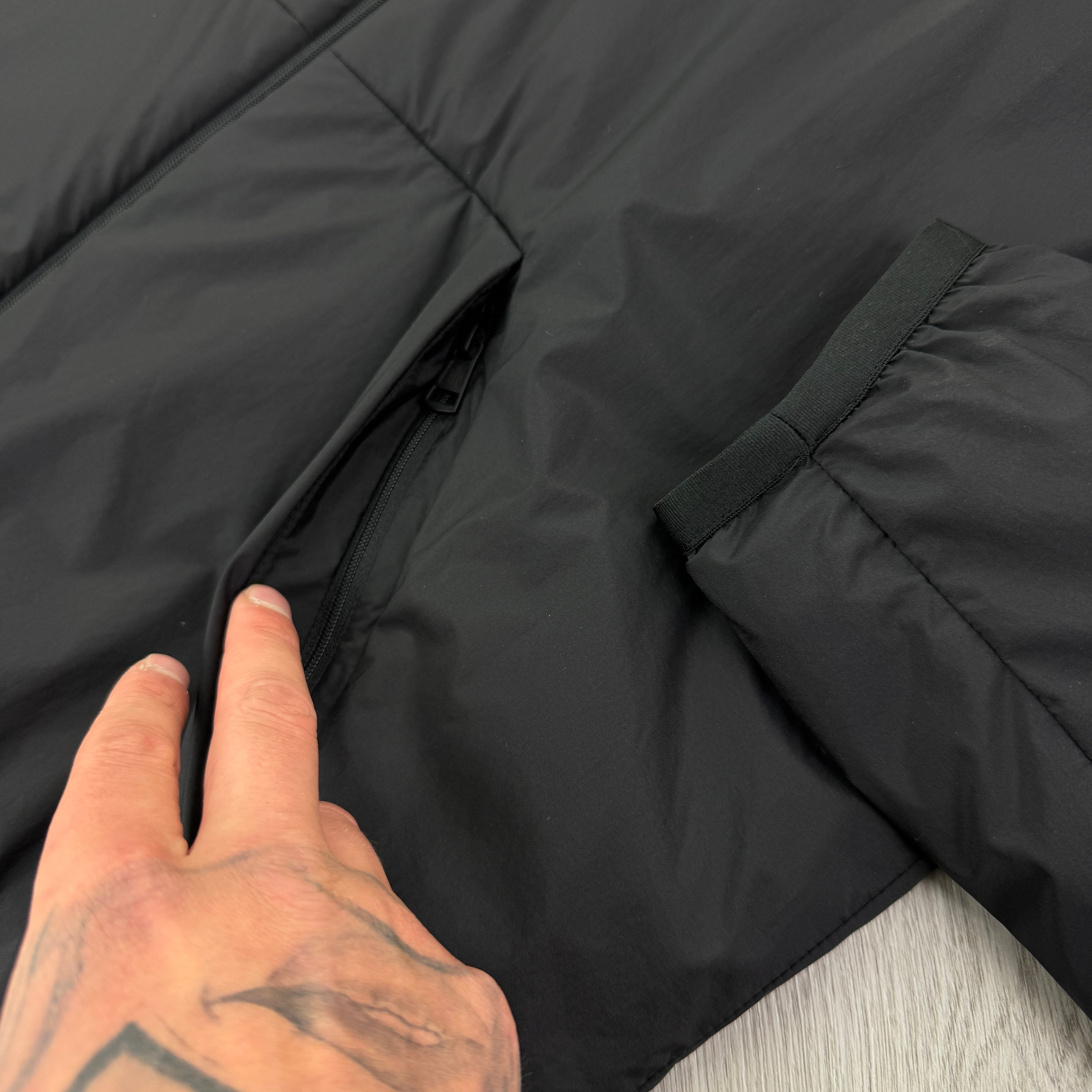 Moncler Men’s Monteynard Black Zip-up Jacket - Size 3