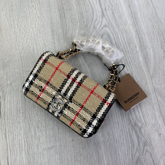 Burberry Women’s Beige Mini Lola Bag