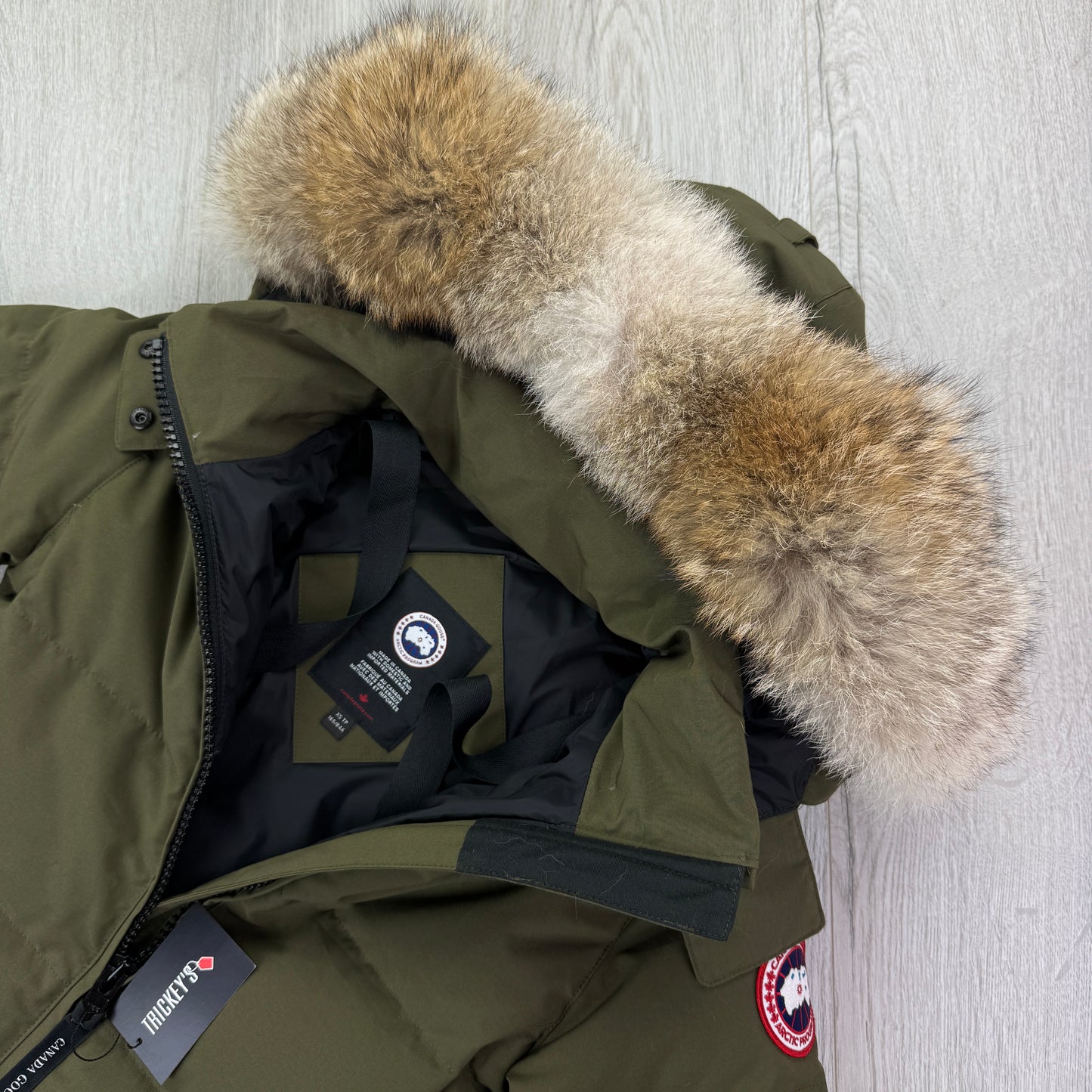 Canada Goose Women’s Khaki Green Chelsea Parker Jacket - XS