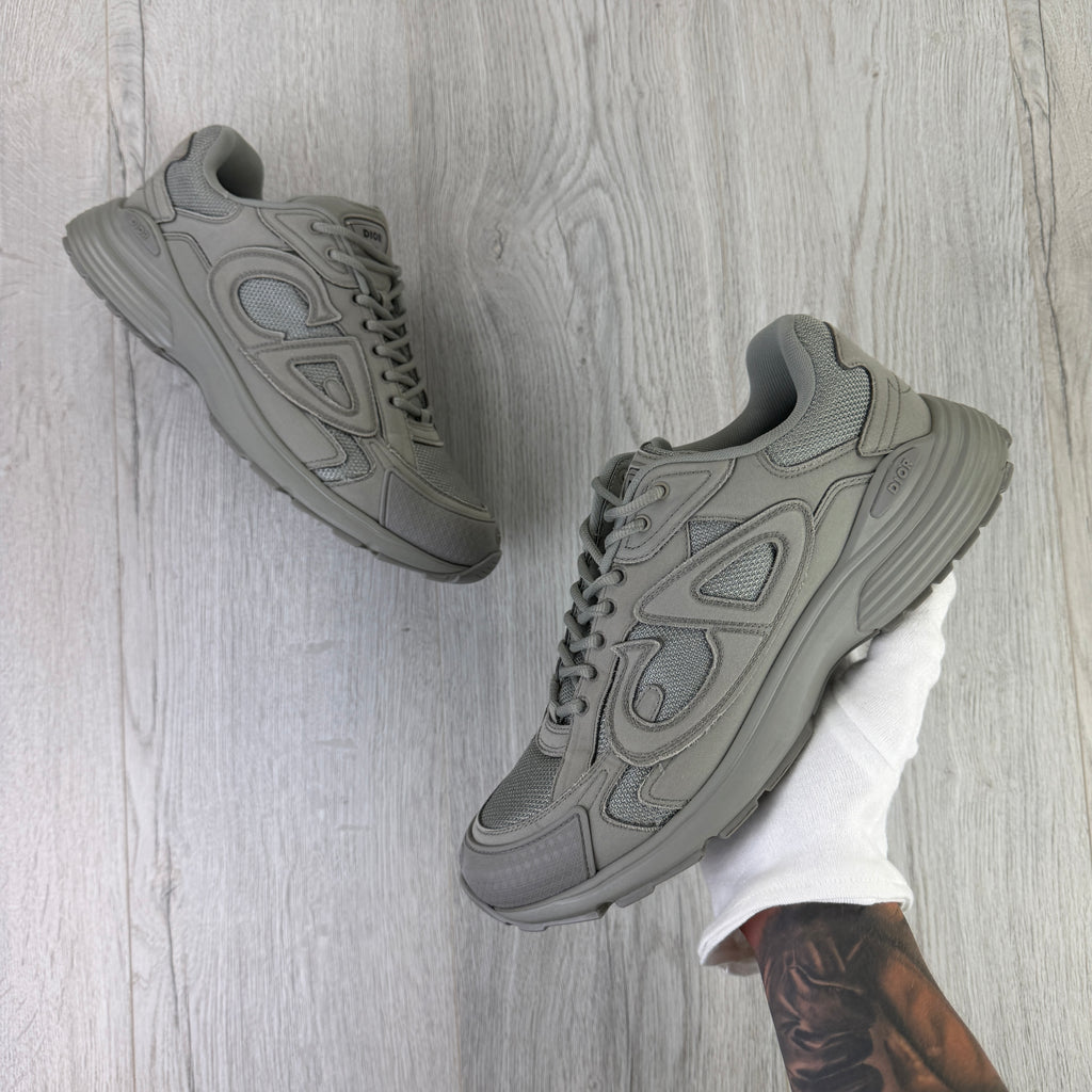 Dior x Stone Island B30 Men’s Khaki Grey Trainers - 43 (Uk 9)