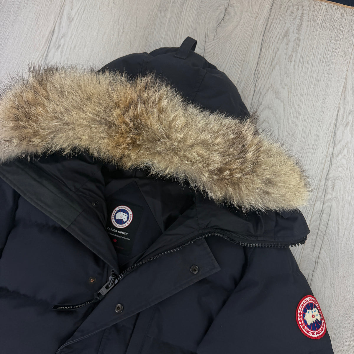 Canada Goose Men’s Navy Carson Parker Jacket - Medium