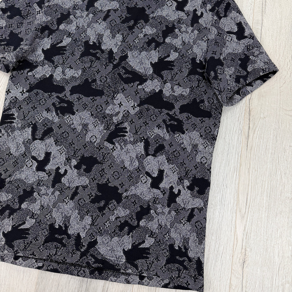 Louis Vuitton Men's Camo Jacquard T-shirt